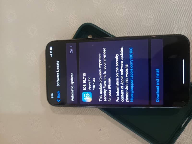 iPhoneX really mint condition 9