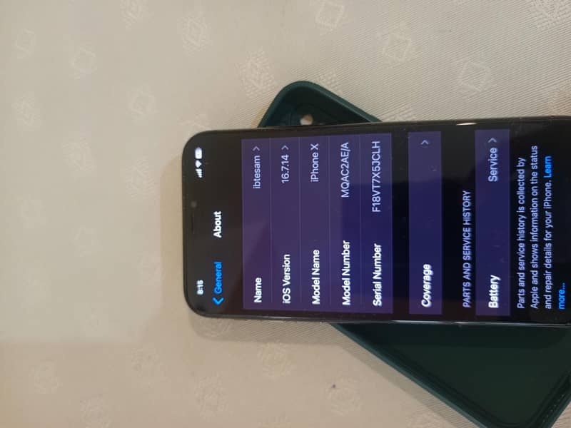 iPhoneX really mint condition 10