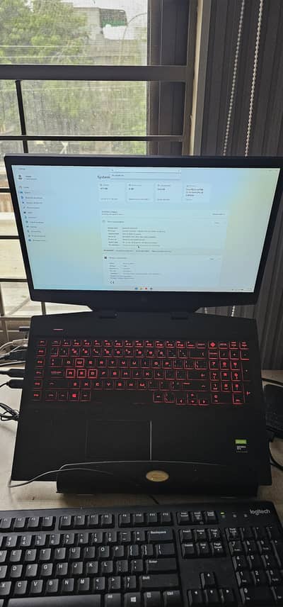 HP Omen laptop 17 i7 10750h 16gb 512 GTX 1160ti 6gb