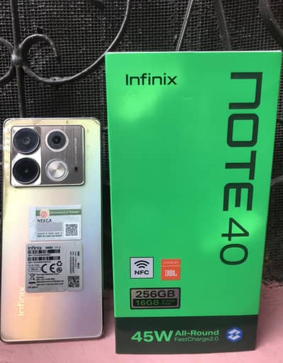 infinix note 40 8/256
