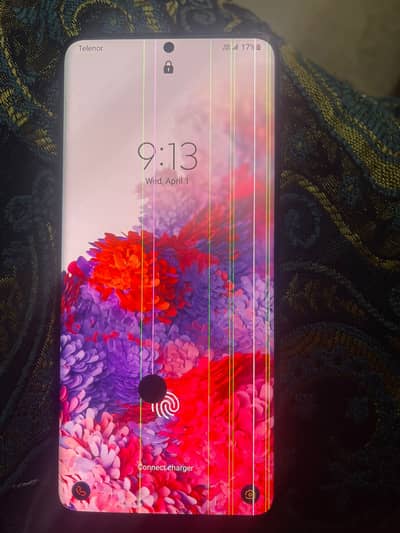 Samsung Mobile S20 Plus 5G storage 128GB Ram 8+4