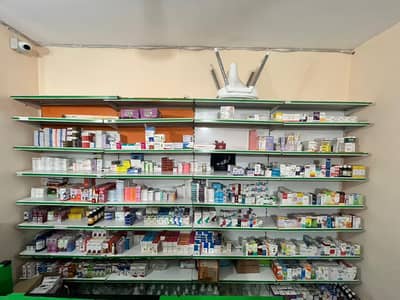 racks and counter for sale