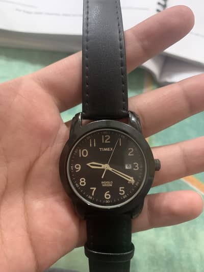 Original Timex indiglo wr50m black