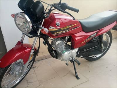 yamaha Ybz 125 2021 model Islamabad number