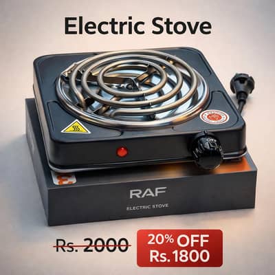 1000W Electric Stove