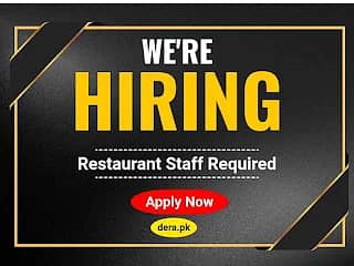 Need staff for fastfood restaurant