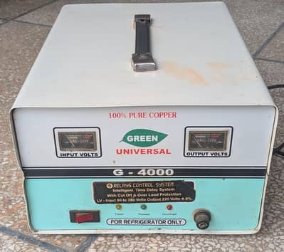 Green Universal G-4000 Automatic Voltage Stabilizer