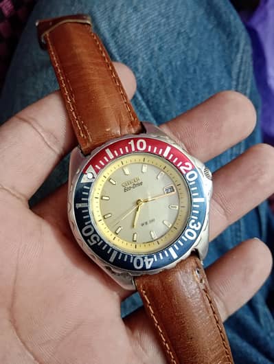 original citizan eco drive sport's watch