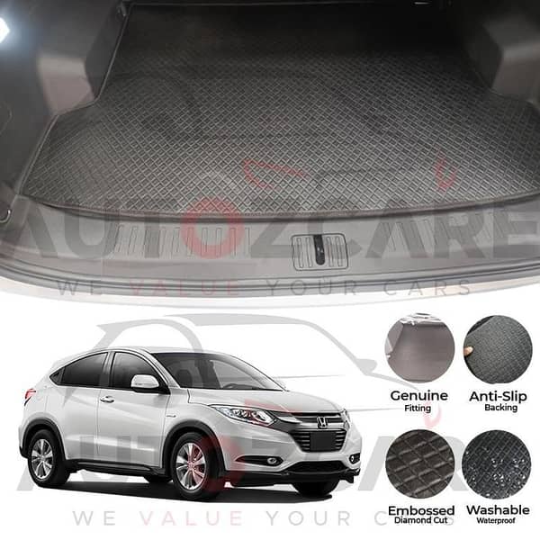 Honda Vezel China Rexine Custom-Size Trunk Mat - Model 2013-2020
