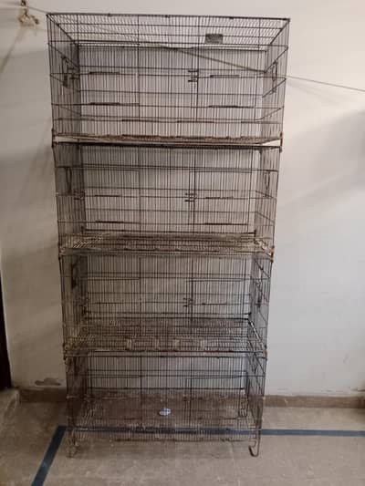 Iron Folding Cage For Sale For Lovebirds Budgies