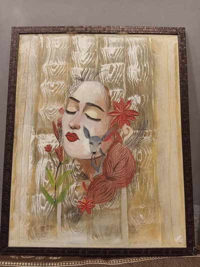 Stylish Ladies Pant with Beautiful Deer Print – Like New