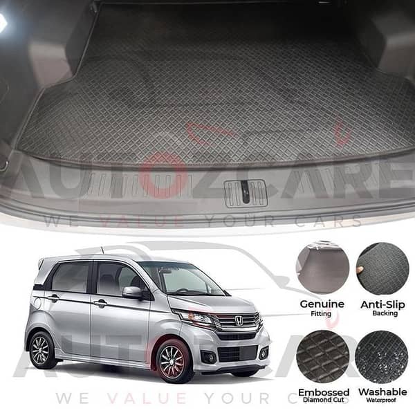 Honda N Wgn China Rexine Custom-Size Trunk Mat - Model 2013-2019