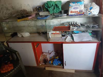 showcase counter for urgent sale