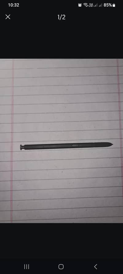 Samsung S23 Ultra Original S-pen with Bluetooth Connectivity.