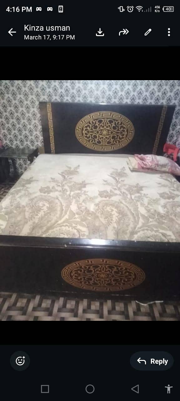 bed set 2 side table 1