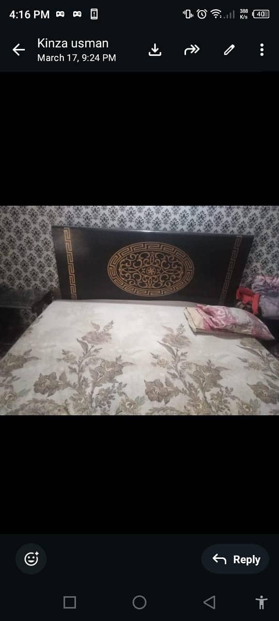 bed set 2 side table 2