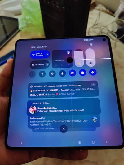 oneplus open 10x10 condition untouch piece