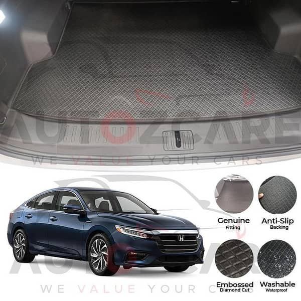 Honda Insight China Rexine Custom-Size Trunk Mat - Model 2018-2022