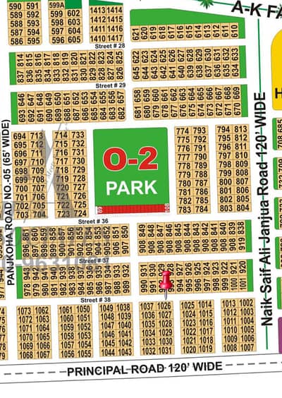 Sector O 1 Kanal Corner Plot Available for sale With Extra Benefits