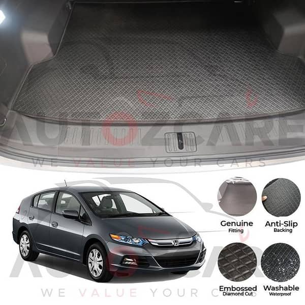 Honda Insight China Rexine Custom-Size Trunk Mat - Model 2009-2014