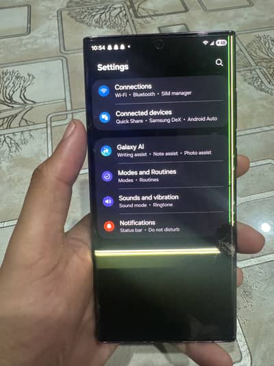 PTA Approved Samsung S22 Ultra – Touch Working, Screen Needs Repair