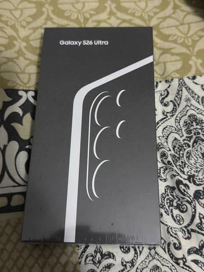 Samsung Galaxy S26 Ultra 512GB PTA Approved Box Pack