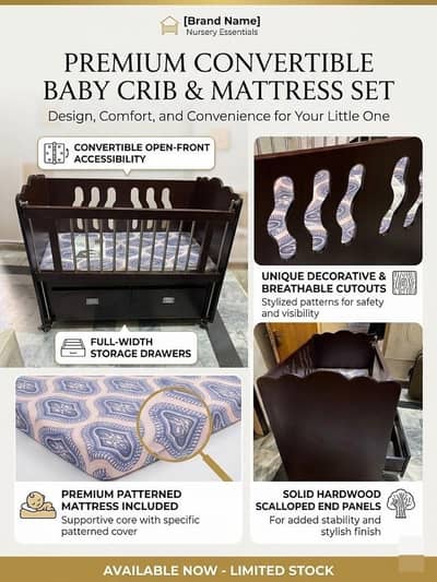BABY COT| KIDS COT| CRIB| BASSINET| KIDS BED|KIDS FURNITURE