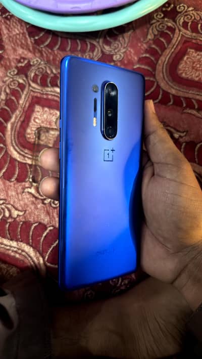 OnePlus 8 Pro (12GB + 256GB) – Blue – 10/10 Condition – PTA Approved