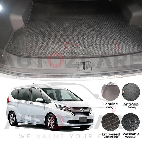 Honda Freed China Rexine Custom-Size Trunk Mat - Model 2016-2025