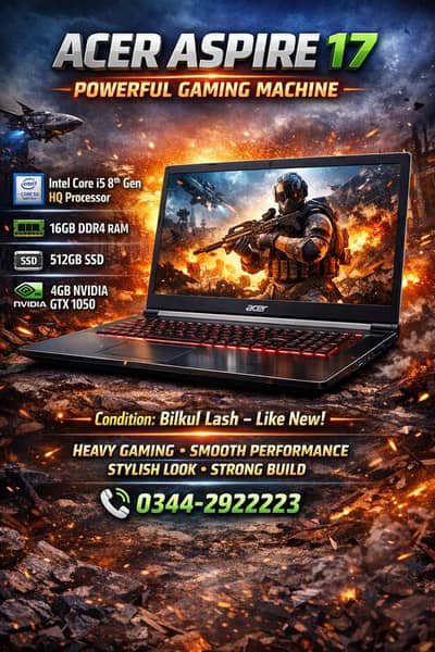 Acer Gaming Laptop Almost New