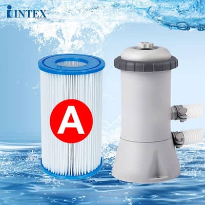 Intex 28604 Above ground water filter pump for swimming pools.