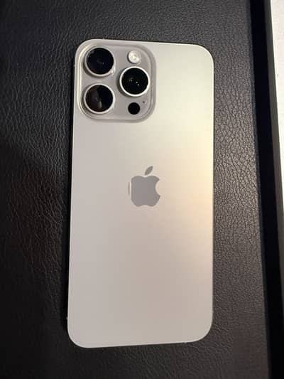 Iphone 15 pro max 256GB Natural Titanium PTA