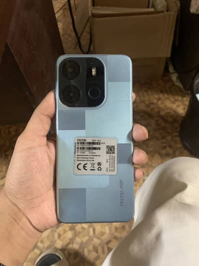 Tecno pop 7 4+64 storage 5000 mah battery