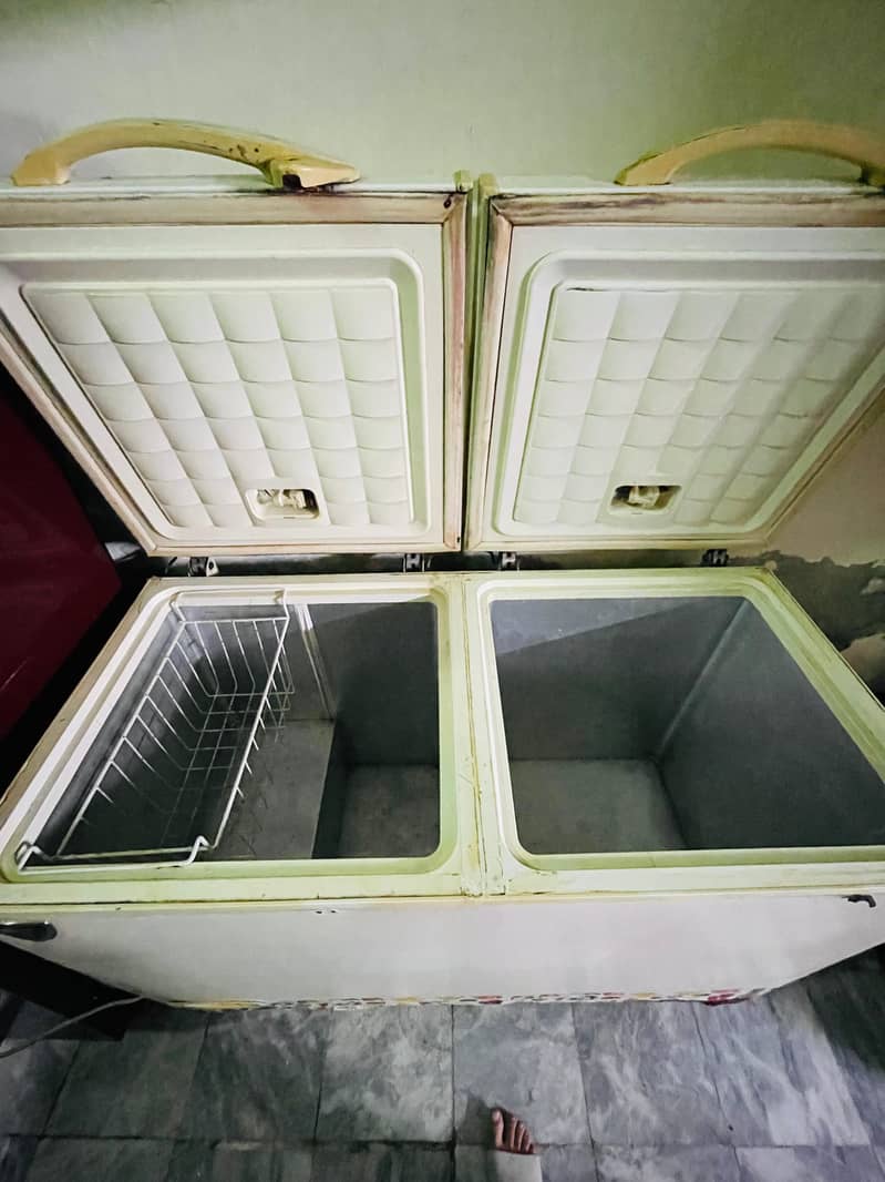 waves deep freezer 1