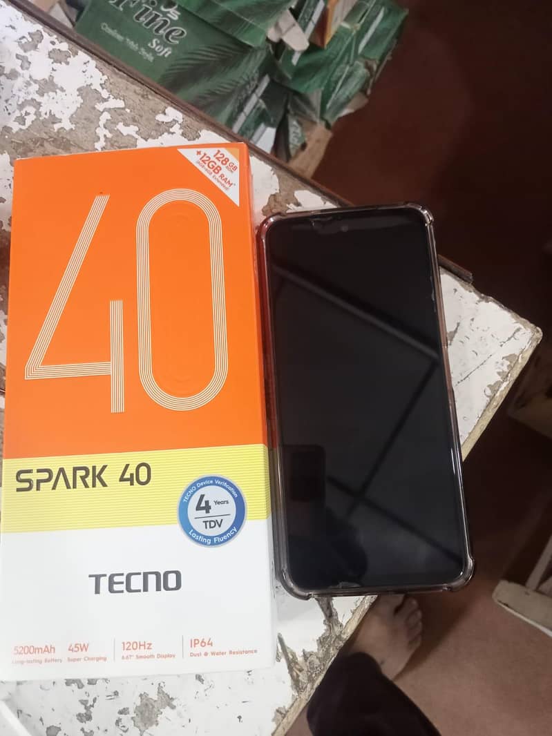 ٹیکنو سپارک 40 سیل 1