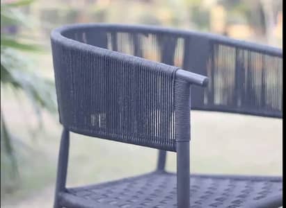 Rattan garden Lawn, Outdoor patio dining chairs, Restaurant furniture