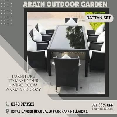 Rattan garden Lawn, Outdoor patio dining chairs, Restaurant furniture