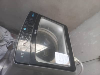 Haier fully automatic washing machine 8.5 kg