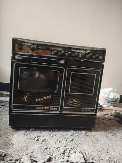 5 stove cooking range with microwave and oven