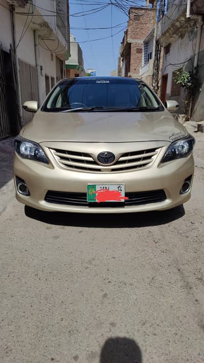 Toyota Corolla xli convert to gli Altis staring install 2013 model