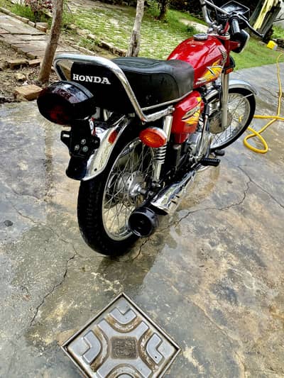 Honda CG 125 Punjab NO