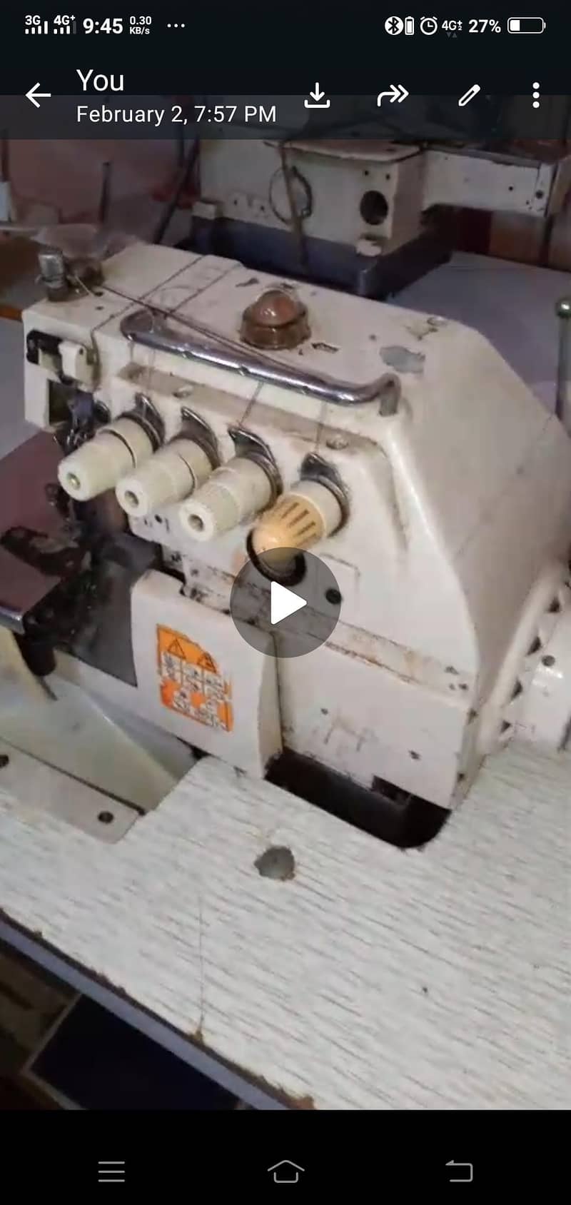 sewing machine 6