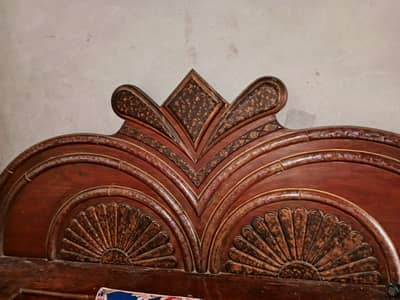 Bed with dressing table for sale