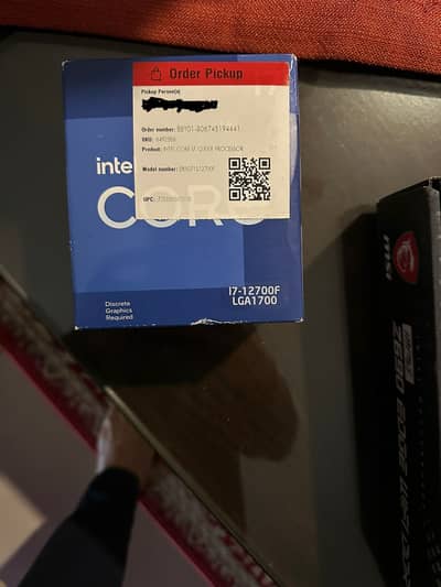 Intel Core i7-12700F Processor - 25M Cache, up to 4.90 GHz