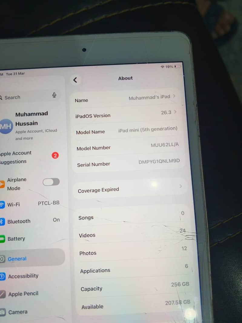 ipad mini 5 256 2