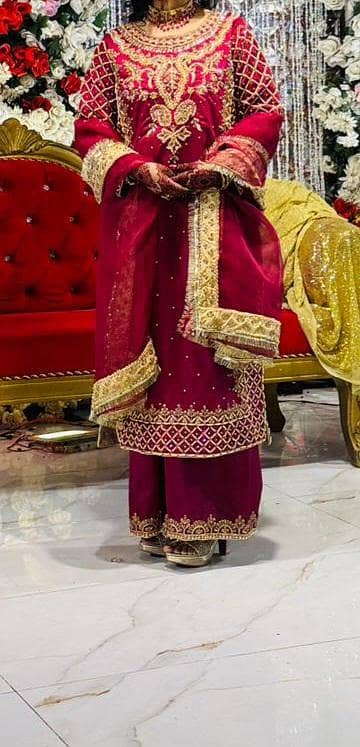 heavy Embroidery dress