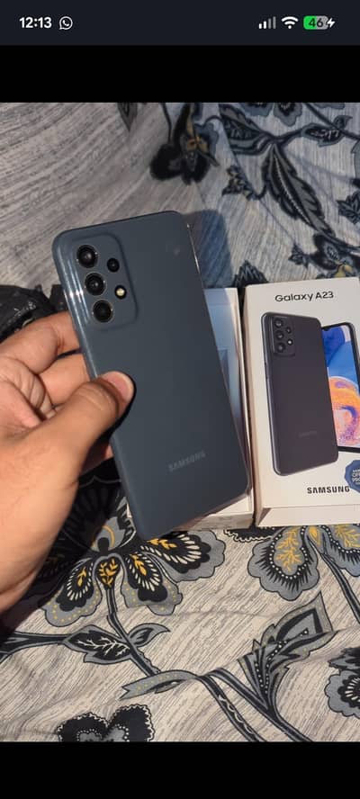 Samsung Galaxy A23 With Box 6gb ram 128gb rom