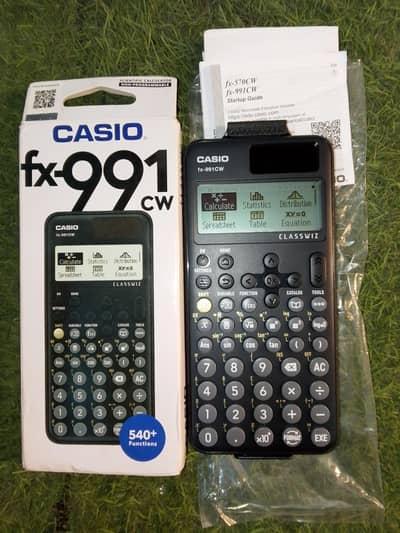 ORIGINAL 100% CASIO FX-991CW CLASSWIZ SCIENTIFIC CALCULATOR