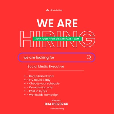 Social Media Executive – Remote