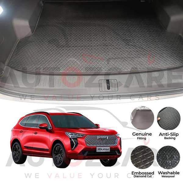 Haval Jolion China Rexine Custom-Size Trunk Mat - Model 2021-2025